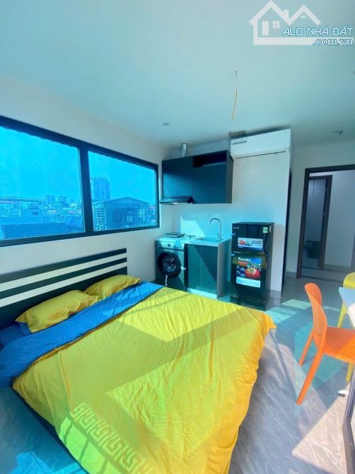 TÒA CĂN HỘ DỊCH VỤ Ô TÔ VÀO NHÀ - CẦU GIẤY 112M2 X 7 TẦNG THANG MÁY - CÓ 32 PHÒNG FULL ĐỒ - 6