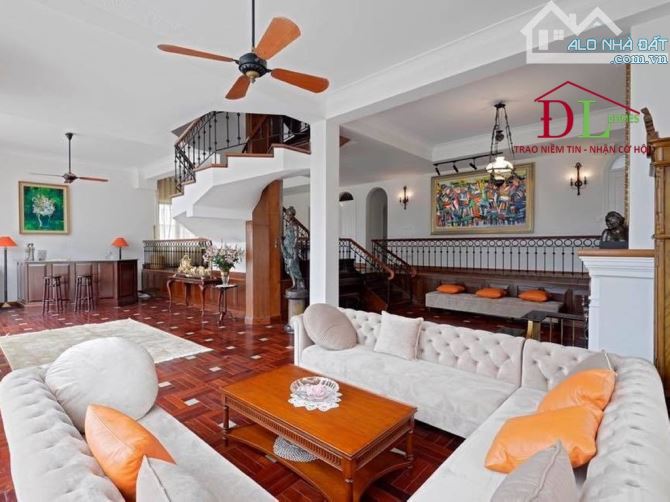 Bán biệt thự Đà Lạt, đường Đinh Tiên Hoàng view Đồi Cù,khuôn viên 1400m2, giá 230 tỷ #1471 - 6