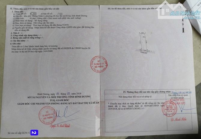 nhà và dãy trọ 87,9m2 2ty9 TL / Lô gần chợ Xóm Nghèo 200m, p.Dĩ An, Tp.Dĩ An - 7
