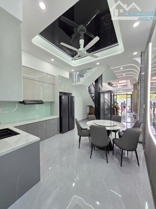 Bán nhà mới 1T2L 4x18.3m, mặt tiền Bình Chuẩn 67 p. Bình Chuẩn, full nội thất, thang máy - 8