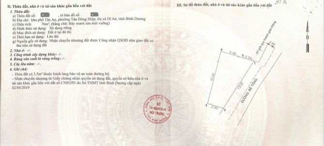 nhà 76m2 3ty2 TL 1 trệt 1 lầu cách đường ĐT743B chỉ 100m p.Tân Đông Hiệp - 9