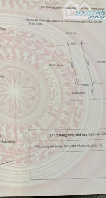 Bán đất siêu rẻ 50,6m² Giá chỉ 920. tại Hoàng Lâu, An Dương, Hải Phòng