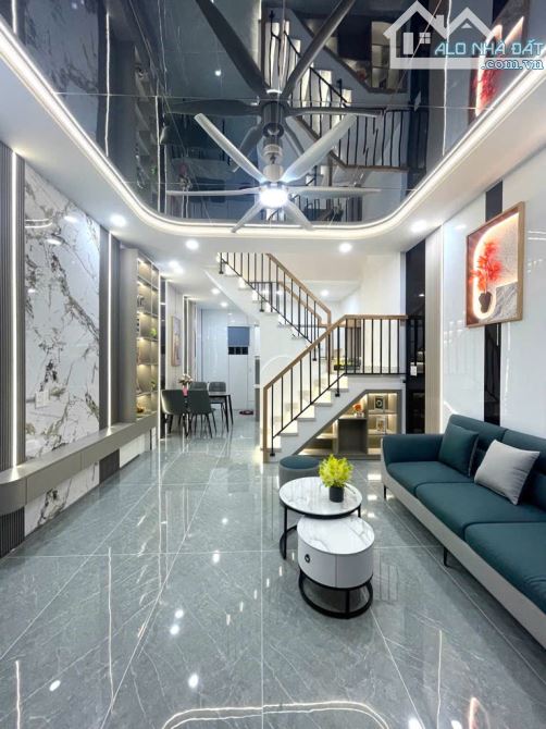 NHÀ MỚI ĐẸP GẦN LÊ VĂN THỌ, GÒ VẤP, 2PN,Ô TÔ KIA ĐẬU CỬA, SHR, GIÁ NHỈNH 4 TỶ
