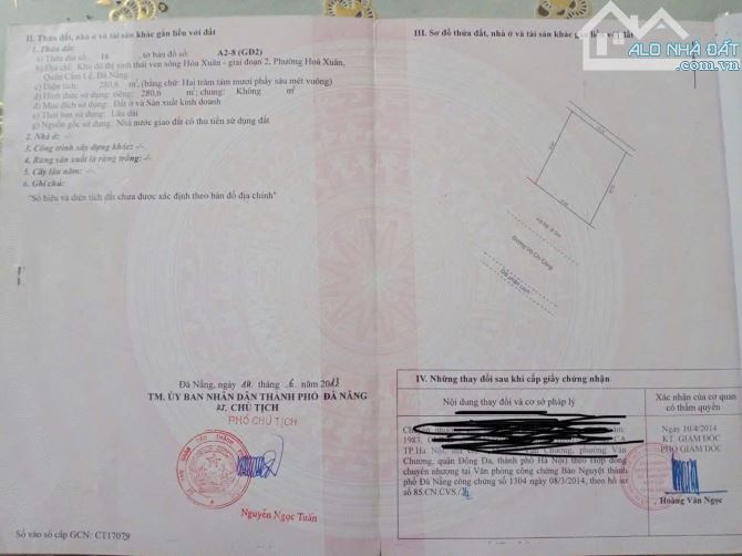 💥💥Lô đất ngang 15m mặt tiền Võ Chí Công💥