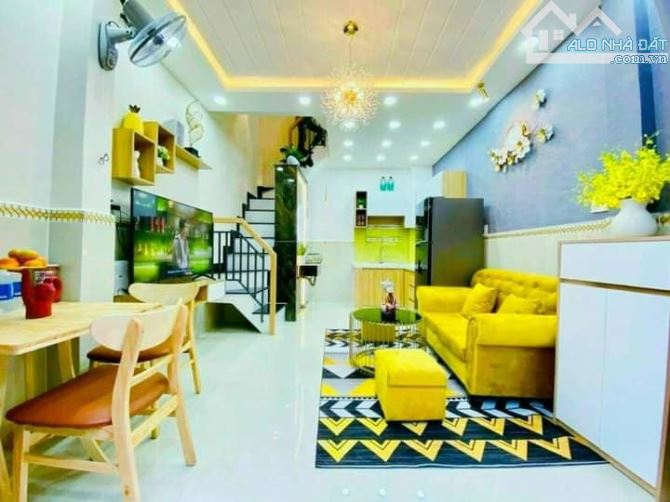 BÁN NHÀ ĐẸP HXH ĐƯỜNG PHAN ĐĂNG LƯU 34M2*3.5M*3 TẦNG, 4.5 TỶ