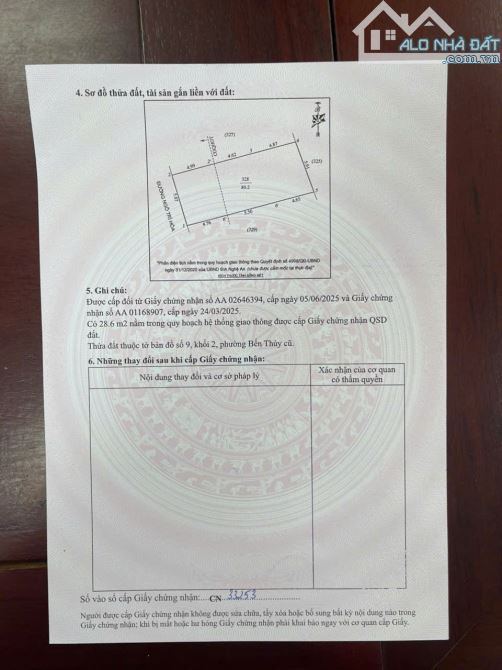 Đất mặt đường Ngô Trí Hòa - Bến Thủy cũ. 86m2 rộng 5.8m, giá cực hợp lý
