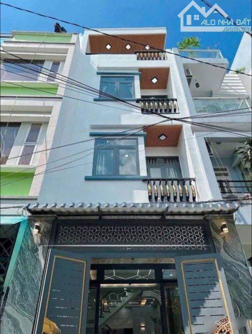 Nhà đẹp Hương lộ 2, 60m2, 4 tầng, hẻm xe hơi, gần Eon Bình Tân, giá chỉ nhỉnh 6tỷ
