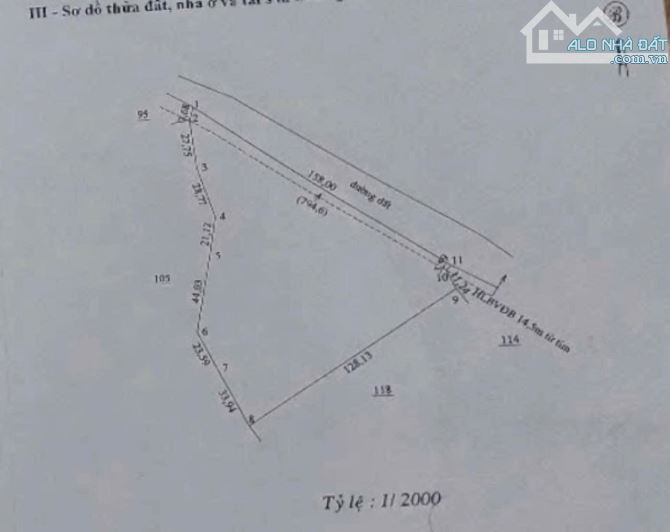 1.2Ha Tân Hưng Đồng Phú có 158m mặt tiền đường nhựa giá 3 tỉ