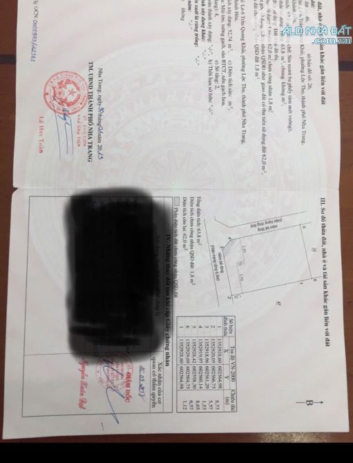 Bán lô góc  2 mặt tiền tại hẻm oto 7m, đường Trần Quang Khải