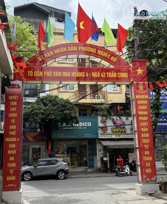 LÔ GÓC – NGÕ Ô TÔ TRÁNH – HOÀNG QUỐC VIỆT – TRẦN CUNG - 135M² – CỰC HIẾM!
