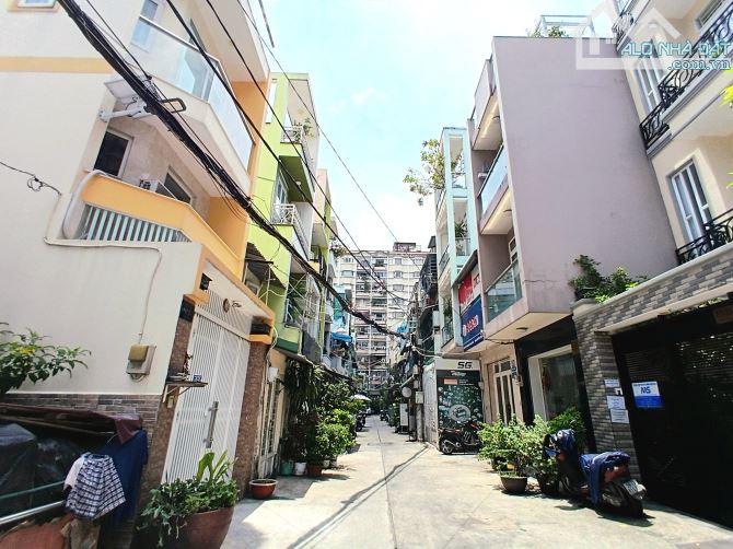 Bán Nhà Đường Trần Nhân Tôn - Q.5 - 52,5m² x 4 Tầng - 2 Hẻm Trước,Sau - Giá 10,990 Tỷ - 1