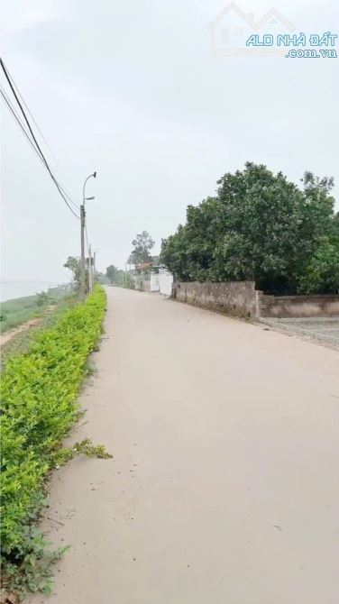View sông Hồng thoáng mát vĩnh viễn 64m2 ở Phú Thịnh, Kim Động, Hưng Yên giá có hơn 1,5 tỷ - 1
