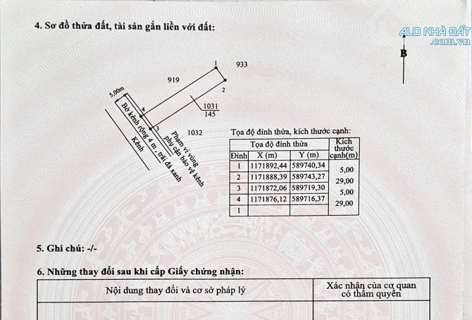 Nền thổ cư MT liên ấp, view kênh mát mẻ dt 145m2, Long Hoà, Cần Đước, giá 1 tỷ 250 - 1