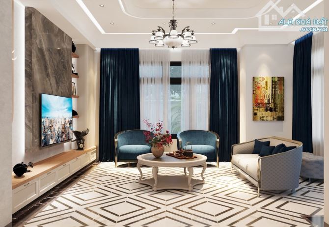 Lô Góc Louis City Đại Mỗ, Sổ Vuông, Trục Chính KD, 180m2×6T thang máy, 60 tỷ - 1