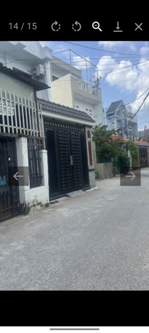 Bán nhà ấp đông 1.Thới tam thôn. 140m2.cách đương nguyễn ảnh thủ 500m - 1