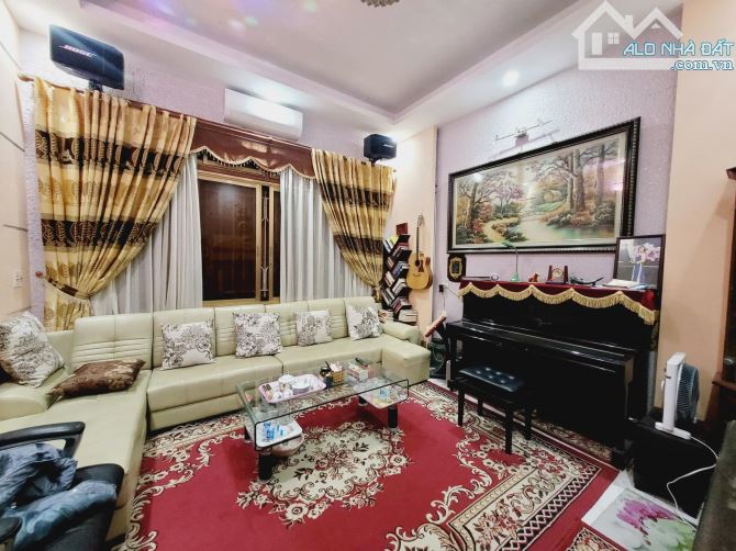 NHÀ 56,8M2*4T, NGÕ Ô TÔ, 4 PHÒNG NGỦ, SÁT HỒ ĐỀN LỪ 14,5 TỶ - 1