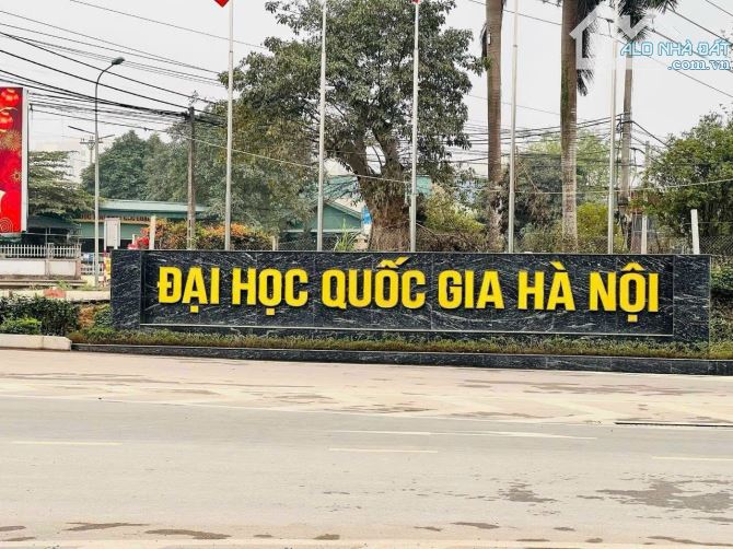 Lô góc Hoa Hậu đường trước đất 3 ô tô tránh nhau. Cách đại học FPT và Quốc gia 1,5 km - 2