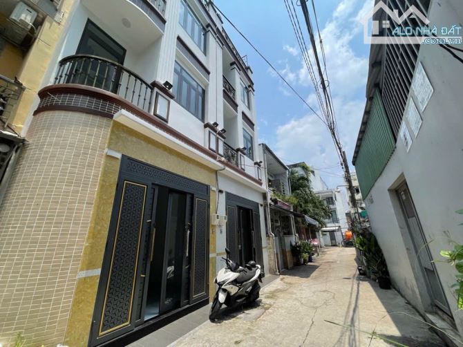 HIẾM! 50m² NHÀ MỚI 4 TẦNG XE HƠI TRONG NHÀ LÊ QUANG ĐỊNH SÁT CHỢ BÀ CHIỂU-5PN CHỈ 9,2 TỶ - 2