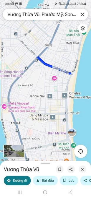💥 GIÁ TỐT 18,5 TỶ TL: 100m2 MT Vương Thừa Vũ, sát Tòa Tháp đôi thẳng 500m ra Biển Sơn Trà - 2