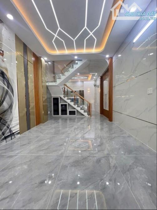 Nhà đẹp Hương lộ 2, 60m2, 4 tầng, hẻm xe hơi, gần Eon Bình Tân, giá chỉ nhỉnh 6tỷ - 2