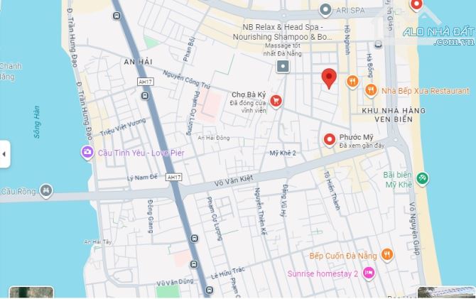 ►  Đất Mặt Chợ Phước Mỹ, đi bộ ra Bãi Tắm Mỹ Khê, 120m2, ngang 7.5m, 17.x tỷ - 2