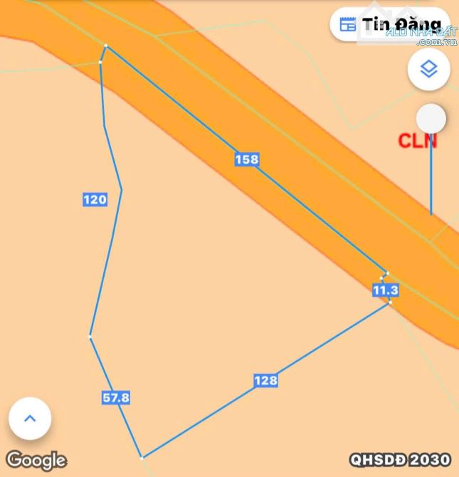 1.2Ha Tân Hưng Đồng Phú có 158m mặt tiền đường nhựa giá 3 tỉ - 2