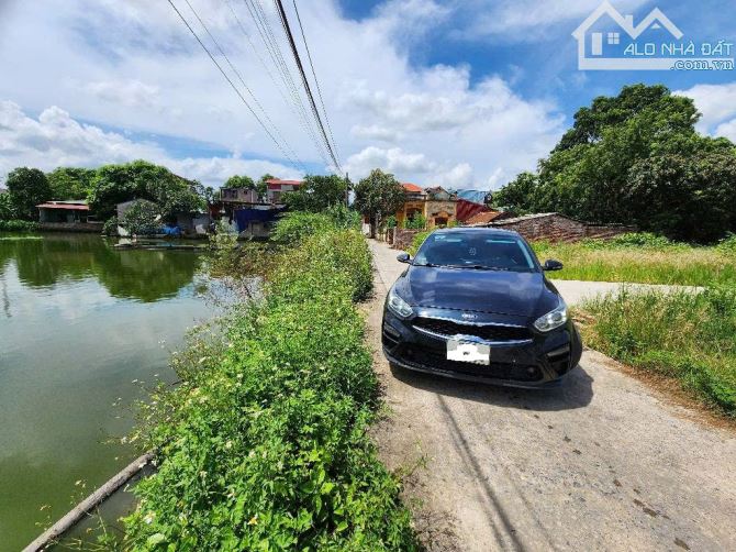 BÁN ĐẤT THUẬN THÀNH, BẮC NINH. 80M2 * MT 4,5M * 2,6 TỶ. Ô TÔ TẢI THÔNG, VIEW HỒ. - 2