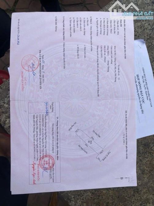 🚨🚨 Bán lô đất mặt ngõ 210 Thành Tô, Tràng Cát 90m2 giá chỉ 1.89 tỷ - 2