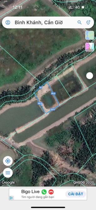 Bán đất đường Rừng Sác, Bình Khánh, Cần Giờ: 18 x 29= 500m2, giá 500 triệu - 3