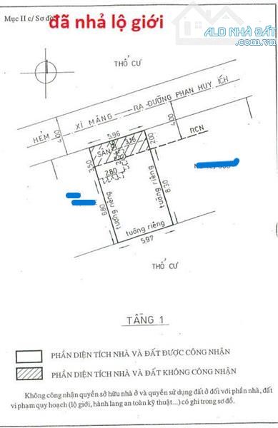 HXH NGUYỄN TƯ GIẢN, P12, GV(P AN HỘI TÂY, TPHCM) 63M², 3TẦNG, 5PN, GIÁ CHỈ 6.290 TỶ TL. - 3