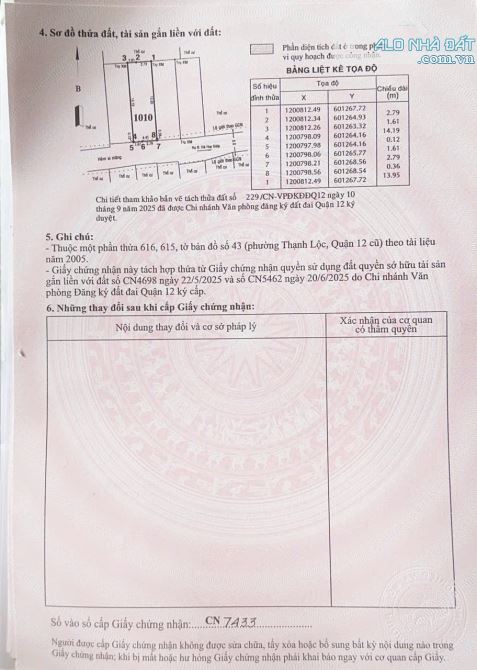 Bán gấp lô đất ngay nhà hàng Bến Xưa - Thạnh Lộc 08, P. Thạnh Lộc, Quận 12 - 4