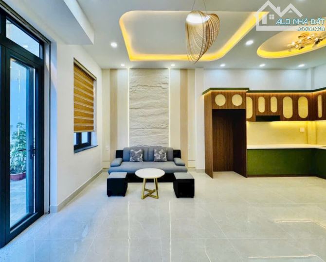 Bán nhà xây mới hẻm 3,5m đường Nguyễn Tư Giản, P.12, 5 x 9, 4 tầng giá 5.8 tỷ tl - 4