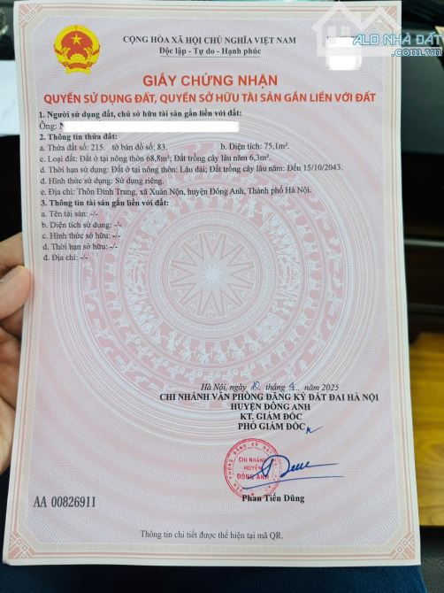 ✌️‼️‼️ LÔ GÓC - BÌA LÀNG ĐÌNH TRUNG - THƯ LÂM - QUY HOẠCH MỞ ĐƯỜNG 17m - VIEW HỒ ĐIỀU HOÀ - 4