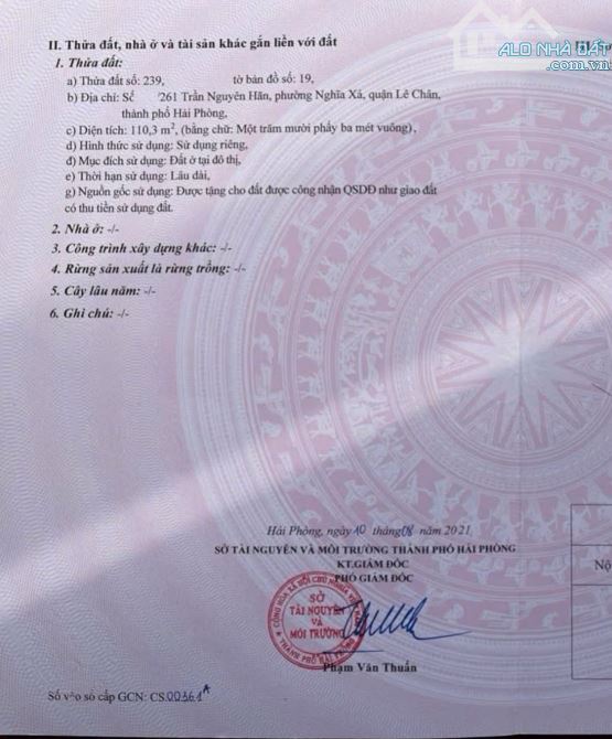 Giá hot , bán nhà 2 tầng tại mặt ngõ 261 Trần Nguyên Hãn - 4