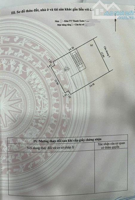 LÔ GÓC 3 THOÁNG – TẬP THỂ NGUYỄN TRÃI – DIỆN TÍCH SỔ 58M², SỬ DỤNG 85M² – CỰC HIẾM - 5