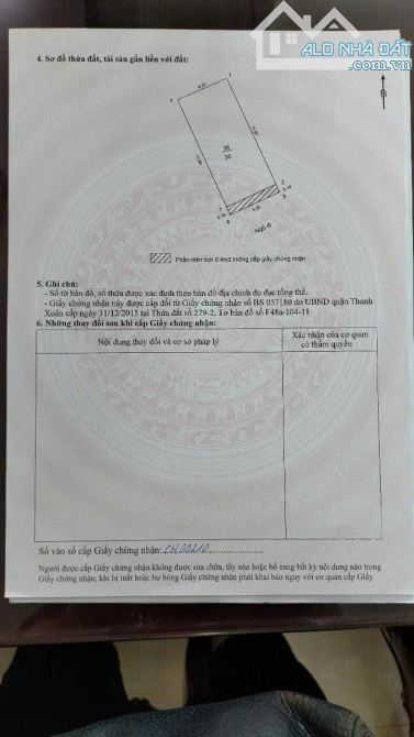 GIÁ TỐT! BÁN NHÀ NGÕ 102 KHUẤT DUY TIẾN, THANH XUÂN, 50m² x 5T, GIÁ 17.5 TỶ - 6