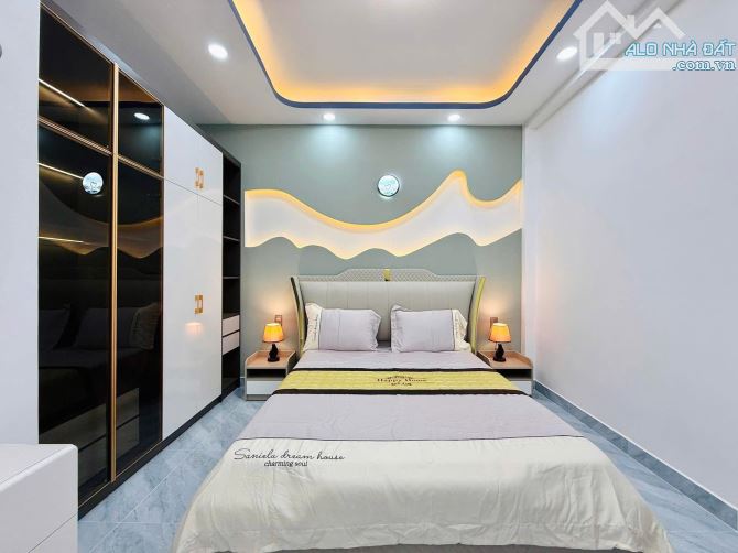 4❌12m, BÁN NHÀ 1 SẸC HẺM XE HƠI 6M, NGUYỄN VĂN KHỐI, P9 GÒ VẤP, 8 TỶ 1 BL - 9