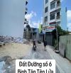 Bán đất đường số 6, Bình Tân khu Tên Lửa, 4x23m, 5.8 tỷ, gần chợ Cây Da Sà