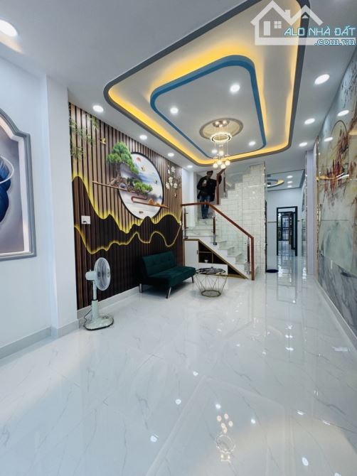 Bán nhà Đặng Nguyên Cẩn, Quận 6, 80M2, Nhà mới full nội thất
