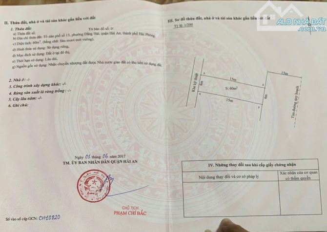 Bán đất Lô 9 Đường Lê Hồng Phong đường rộng 30m