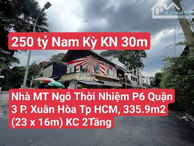 Nhà Mặt Tiền Ngô Thời Nhiệm P6, Quận 3 P. Xuân Hòa Tp HCM