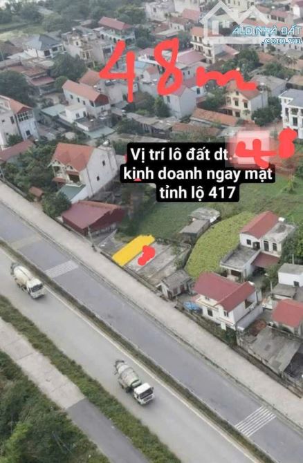 chủ nhà vỡ nợ bán gấp 48m sen phương mặt đường kinh doanh như hình giá chưa tới 2 tỷ