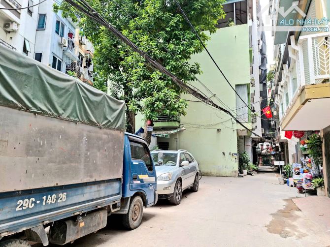 Ô tô tránh cách 1 nhà - Ngõ thông khắp ngả - Kinh doanh - Triều Khúc 35m2 x 4 tầng, 7,68 t
