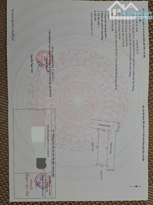 🌈🌈🌈Đất đẹp mặt ngõ 455 đằng hải-Hải An Lô góc nên rất thoáng mát,đường rộng 4m ô tô ra