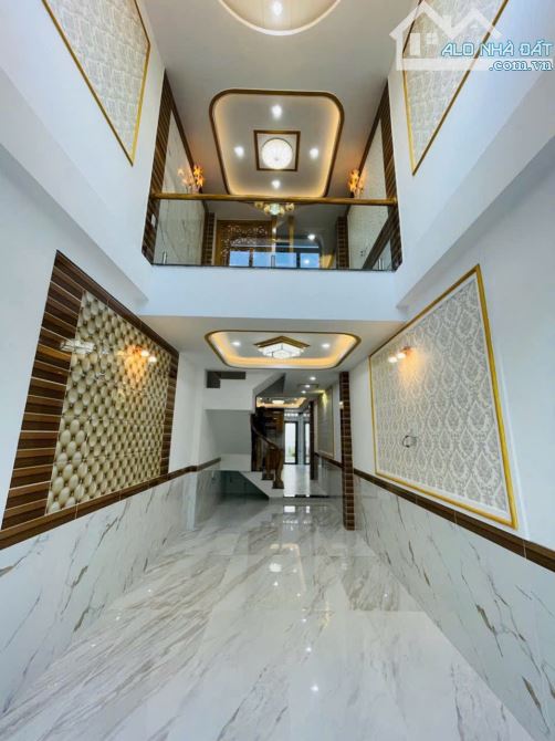 BÁN NHÀ 1 TRỆT 3 LẦU MỚI ĐẸP HẺM Ô TÔ NGUYỄN AN NINH