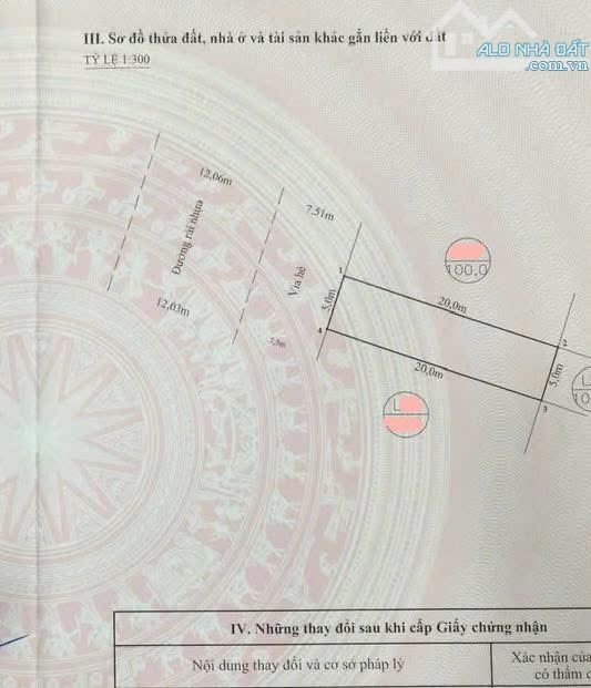 CHÍNH CHỦ NHỜ BÁN LÔ ĐẤT ĐẸP – ĐỐNG CHUỐI, HỒNG BÀNG, HẢI PHÒNG GIÁ 5.1 TỶ