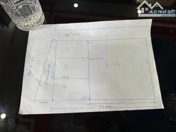 BÁN 461m đất thổ cư hạ đoạn 3 - đông hải 2 - hải an - hải phòng .