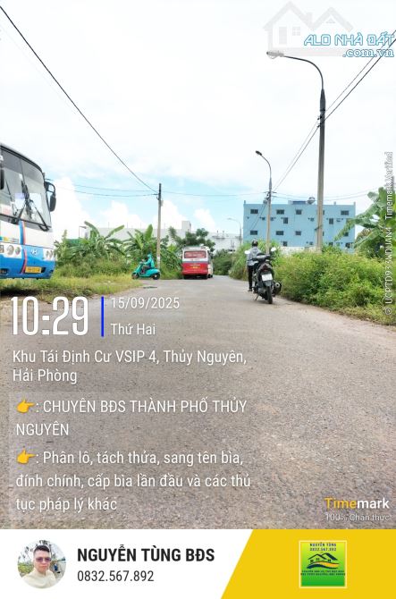 Bán lô 100m2 khu TDC Vsip4, Lập Lễ