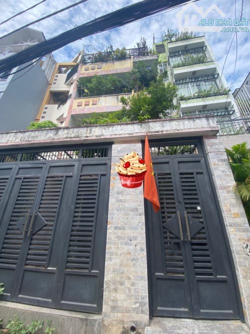 NGUYỄN VĂN ĐẬU- BÌNH THẠNH, 99M2,   NGANG GẦN 6 DÀI 17, HẺM XE HƠI, 14.7TL