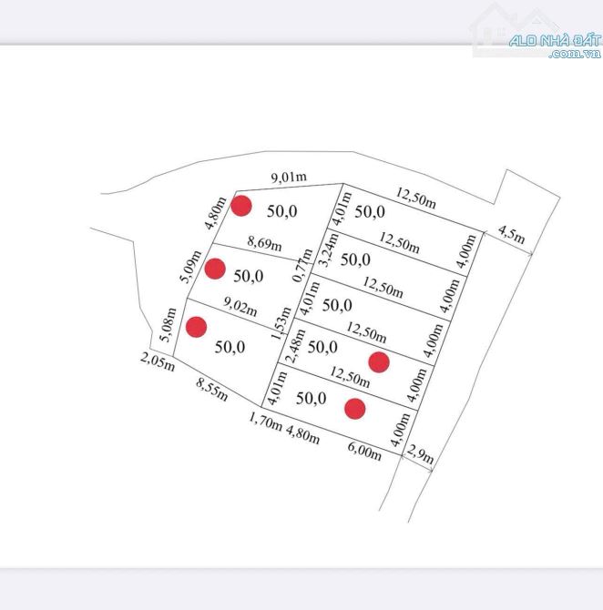 5 LÔ X 50M2 ĐẤT PHÂN LÔ VĂN PHONG, AN DƯƠNG - CHỈ VÀI BƯỚC CHÂN RA TRỤC CHÍNH.